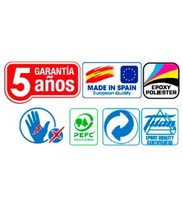 KIT ESTANTERIA SIMONFORTE 1806-4 2000x1800x600 cap. 600kg 4 NIVELES, CON MADERA