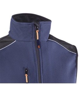 CHALECO JUBA CORTAVIENTOS AZUL