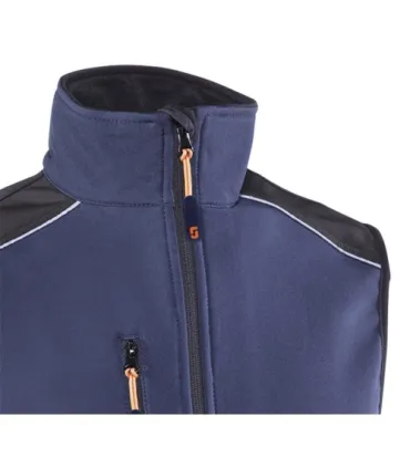 CHALECO JUBA CORTAVIENTOS AZUL