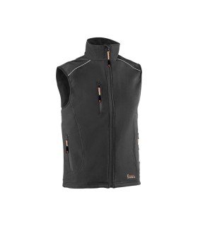 CHALECO JUBA CORTAVIENTOS NEGRO