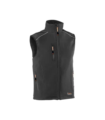 CHALECO JUBA CORTAVIENTOS NEGRO
