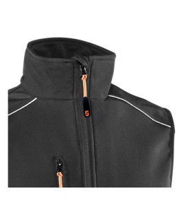 CHALECO JUBA CORTAVIENTOS NEGRO