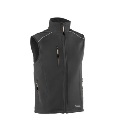 CHALECO JUBA CORTAVIENTOS NEGRO