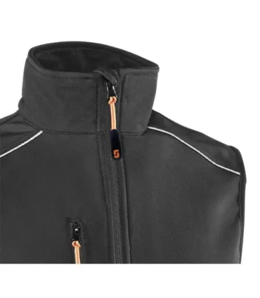 CHALECO JUBA CORTAVIENTOS NEGRO