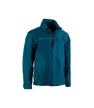 PARKA AZUL JUBA CON MANGAS DESMONTABLES