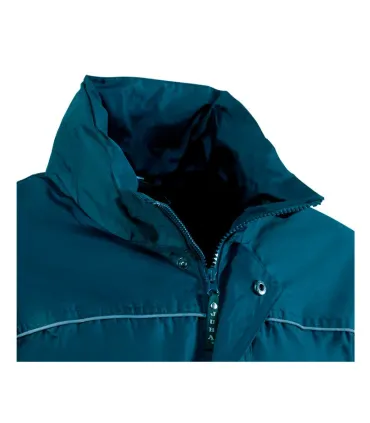 PARKA AZUL JUBA CON MANGAS DESMONTABLES