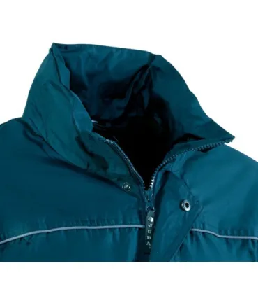 PARKA AZUL JUBA CON MANGAS DESMONTABLES