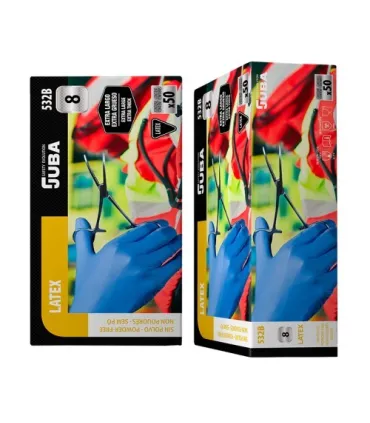 GUANTES DE LÁTEX JUBA