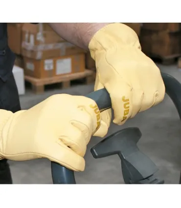 GUANTE DE PIEL FLOR VACUNO JUBA