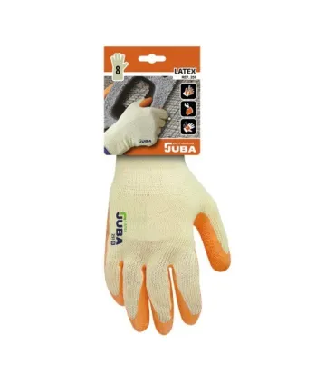 GUANTES SIN COSTURAS DE LÁTEX JUBA