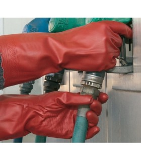 GUANTES DE PVC FLOCADO JUBA