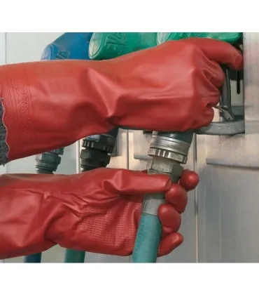 GUANTES DE PVC FLOCADO JUBA