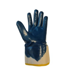 GUANTES DE NITRILO JUBA JUNIT PESADO CON SOPORTE DE ALGODÓN
