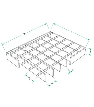 TRAMEX 1190X657 MALLA 35X35 GALVANIZADO