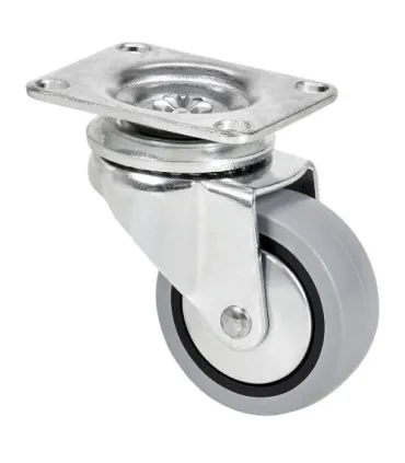 RUEDA GIRAT. 10ZR60CP-PGA60 GOMA GRIS ALEX 2-1034