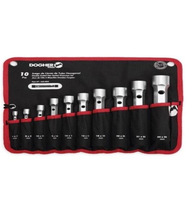 J.LLAVES TUBO 10pcs 6-7/24-26 CR-V FORJADAS