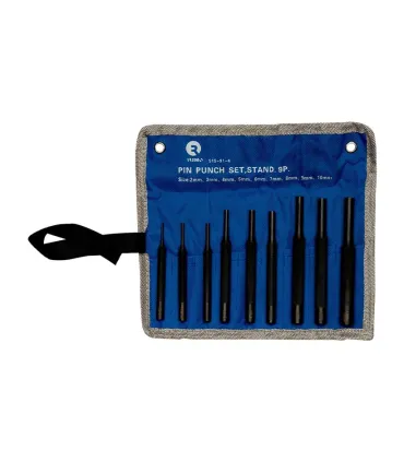 J.PUNZON CILIN. SERIE CORTA 9 pcs. 2-10mm IRIMO
