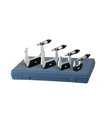 JUEGO 4 MICROMETROS EXTERIORES 0-100MM PROMAT