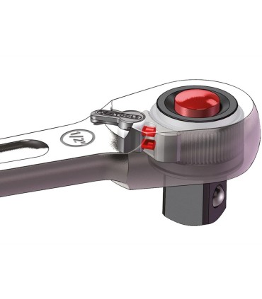 LLAVE CARRACA 1/2" KS TOOLS CABEZA ESTRECHA