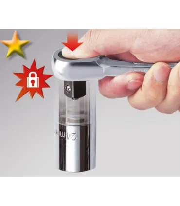 LLAVE CARRACA 1/2" KS TOOLS CABEZA ESTRECHA