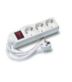 BASE MULTIPLE 3 TOMAS 2P+T CON INTERRUPTOR CABLE 1,5 MTS