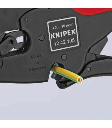 ALICATE PELACABLES AUTOMATICO 12.42 0,03-10mm2