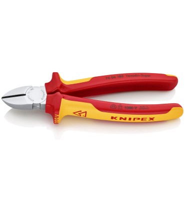 ALICATE CORTE DIAGONAL 1000V 180MM 70.06.180