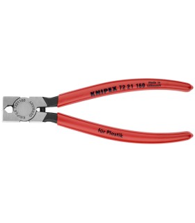 ALICATE CORTE FRONTAL PLASTICOS KNIPEX L-160
