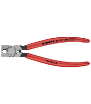 ALICATE CORTE FRONTAL PLASTICOS KNIPEX L-160