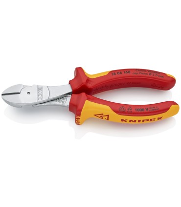 ALICATE CORTE DIAGONAL E.FUERTE 1000V 160MM 7406160