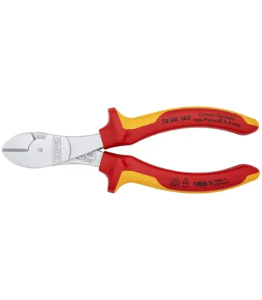 ALICATE CORTE DIAGONAL E.FUERTE 1000V 160MM 7406160