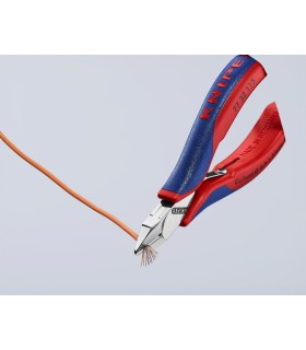 ALICATE ELECTRONICA CORTE DIAG. 115mm KNIPEX 7732115