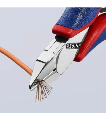 ALICATE ELECTRONICA CORTE DIAG. 115mm KNIPEX 7732115