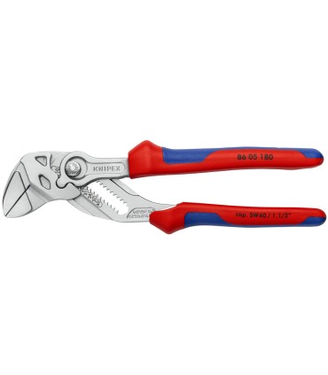 LLAVE ALICATE AJUSTABLE 180MM 0-35MM M/GRUESO 86.05.180