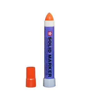 MARCADOR SOLID MARKER NARANJA FLUORESCENTE