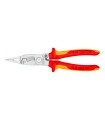 ALICATE COMBINADO ELECTRICISTA KNIPEX 1000V 13.96.200 200MM