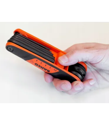 JUEGO 7 LLAVES ALLEN HEXAGONALES 2,5-10mm TIPO NAVAJA BAHCO