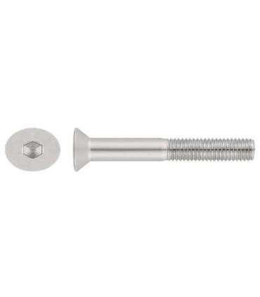 M6X65 TORNILLO AVELLANADO DIN 7991 10.9 ZINCADO