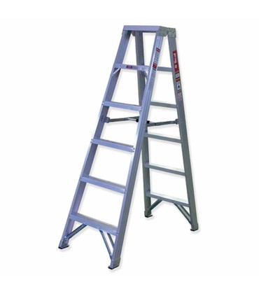 ESCALERA ALUM.TIJERA 10+10 Peldaños 3 Mtrs