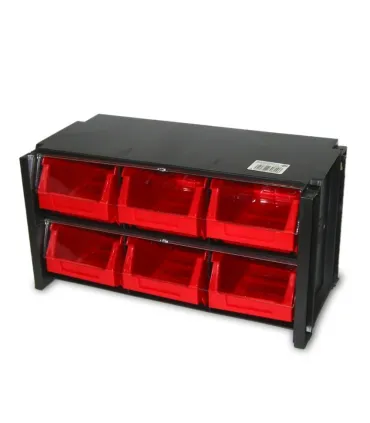 ESTANTE CLASIFICADOR APILABLE 6 CAJONES