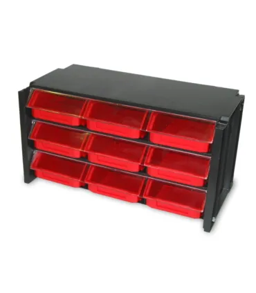 ESTANTE CLASIFICADOR APILABLE 9 CAJONES