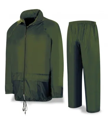 TRAJE IMPERMEABLE INGENIERO VERDE TL