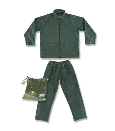 TRAJE IMPERMEABLE INGENIERO VERDE TL