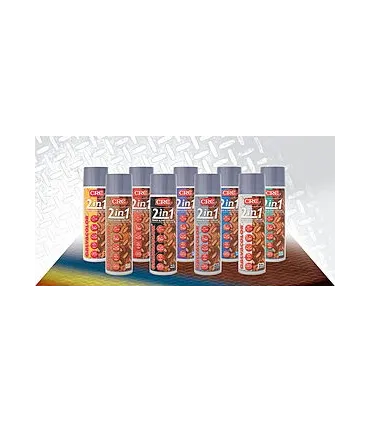 BOTE SPRAY CRC GALVACOLOR RAL-3000 ROJO. GALVANIZA Y PINTA