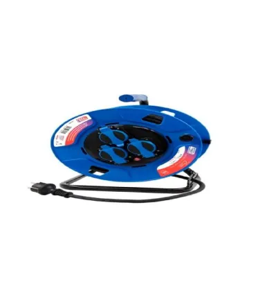 EXTENSIBLE ELECTRICO 50m 3x1,5 IP55 TOMAS C/TERM.