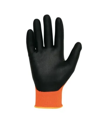 GUANTES JUBA DE POLIÉSTER SIN COSTURAS RECUBIERTO DE NITRILO