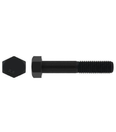 M27X130 TORNILLO HEXAGONAL DIN 931 6.8 NEGRO