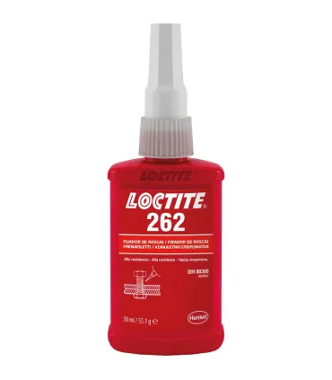 FIJADOR ROSCAS LOCTITE 262 50 ml.ROJO ALTA RESISTENCIA
