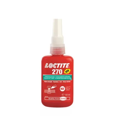 FIJADOR ROSCA LOCTITE 270 50 ml. VERDE ALTA RESISTENCIA