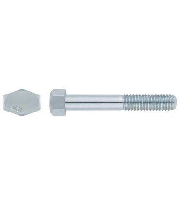 M16X180 TORNILLO HEXAGONAL DIN 931 6.8 ZINCADO